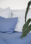 Sábana bajera de percal, azul undefined Sábana bajera de percal, azul undefined