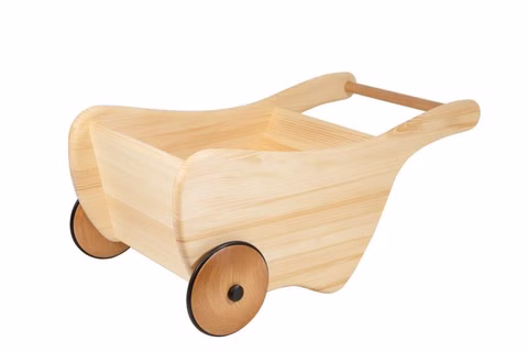Holzschubkarre 