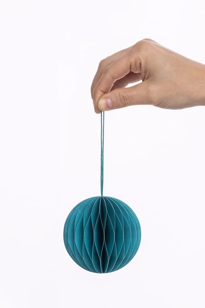 Papieranhänger Ball, petrol Papieranhänger Ball, petrol