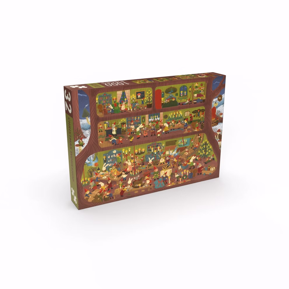 Puzzel Weihnachtswerkstatt Puzzel Weihnachtswerkstatt