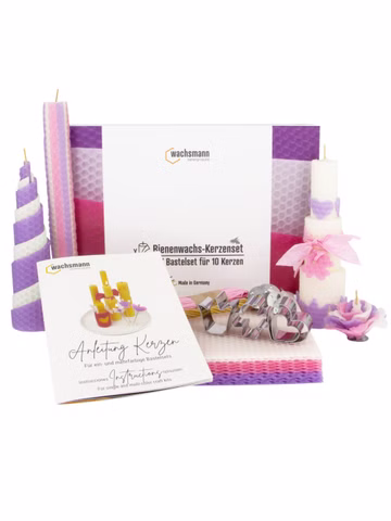 Bienenwachskerzen DIY-Set Celebration