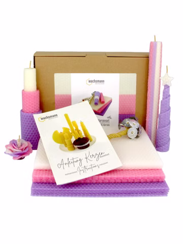 Set di candele in cera d’api Celebration