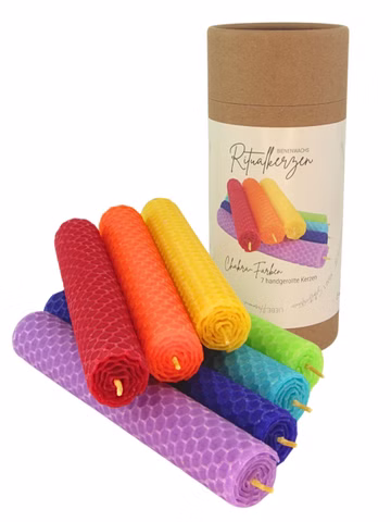 Candele rituali in cera d’api