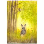 Animals Art Card Set, 4-piece