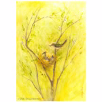 Animals Art Card Set, 4-piece