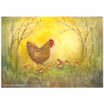Animals Art Card Set, 4-piece