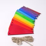Cadena de Banderines Grimms Arco Iris Cadena de Banderines Grimms Arco Iris