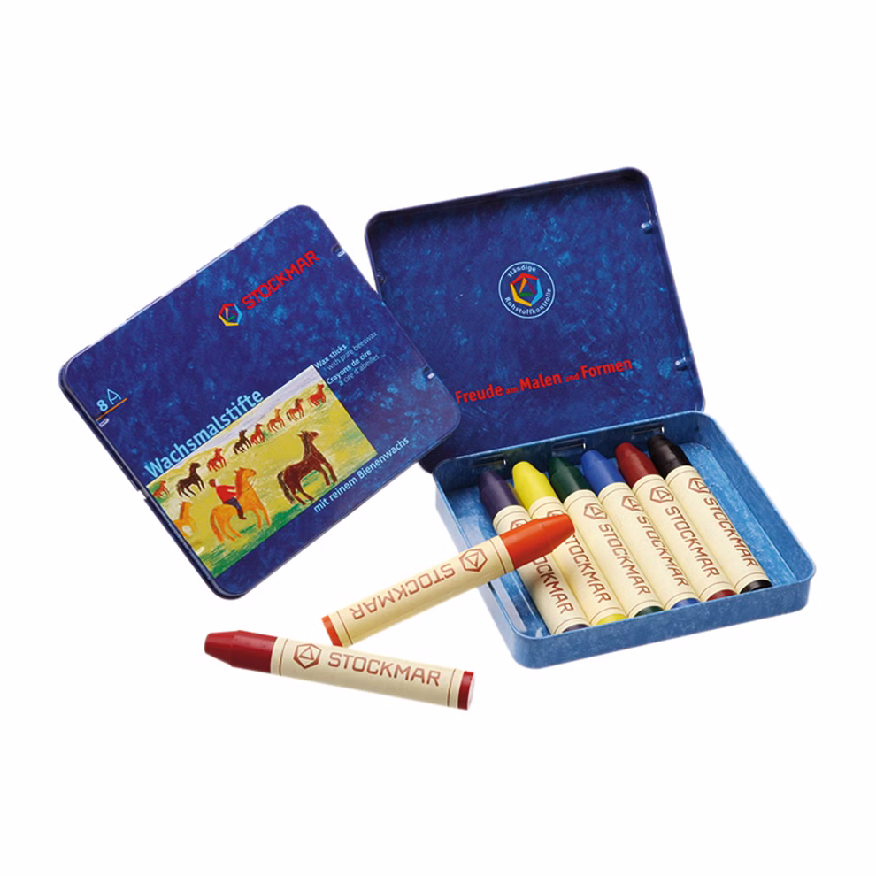 Crayons de cire 8 couleurs - Standard Crayons de cire 8 couleurs - Standard