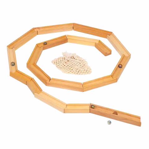Pista de bolas de arena, 18 piezas