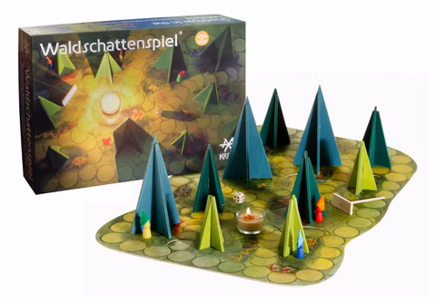 Jeu d'ombre de la forêt