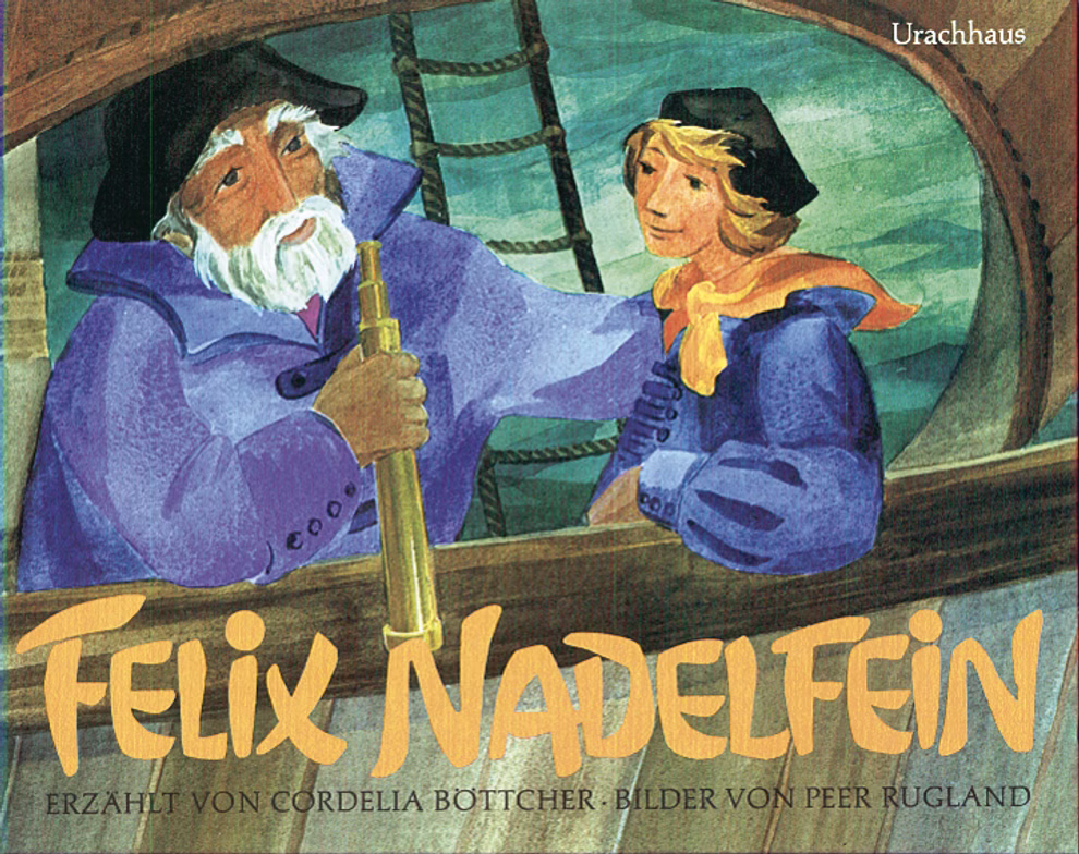 Urachhaus Felix Nadelfein Bilder von Walther Roggenkamp_13873 Das Cover von "Felix Nadelfein Bilder von Walther Roggenkamp" von Urachhaus.