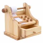 Caja registradora de madera