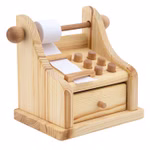 Caja registradora de madera