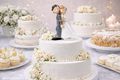 Lustige Tortenfigur Hochzeitspaar in Ketten - Ideal für Hochzeitstorten, Geschenkdekorationen oder Hochzeitsdekorationen 2