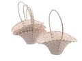 4 Blumenkörbchen Streukörbchen für Blumenkinder zur Hochzeit 1