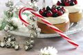 Christbaumschmuck Zuckerstangen Rot Weiß Weihnachten Adventskranz  3