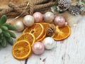 45 Weihnachtskugeln Christbaumkugeln Rosa Creme Christbaumschmuck Weihnachtsdeko Weihnachtsdeko Deko 3