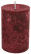 4 Stumpenkerzen Kerzen Bordeaux Rot Weinrot 6cm Hochzeit Tischdeko Weihnachten Advent Kerze Deko 2
