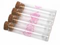 4 Gastgeschenk Hochzeit Rosa Vintage Tischdeko Pink Glasröhrchen Deko Love 1