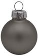 45 Weihnachtskugeln Christbaumkugeln Grau Silber Anthrazit Christbaumschmuck Weihnachtsdeko Weihnachten Deko 2