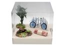 Geldgeschenk Verpackung Fahrrad Blau Geldverpackung Gutschein Weihnachten  2