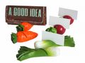 Porreestangen Lauch Tischdeko Party Ostern Sommer Grillen Deko Vegan Geburtstag Buffet 4