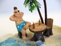 Geldgeschenk Verpackung Gutschein Männer Reise Geschenk Strandbar 12