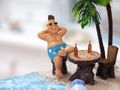 Geldgeschenk Verpackung Gutschein Männer Reise Geschenk Strandbar 3