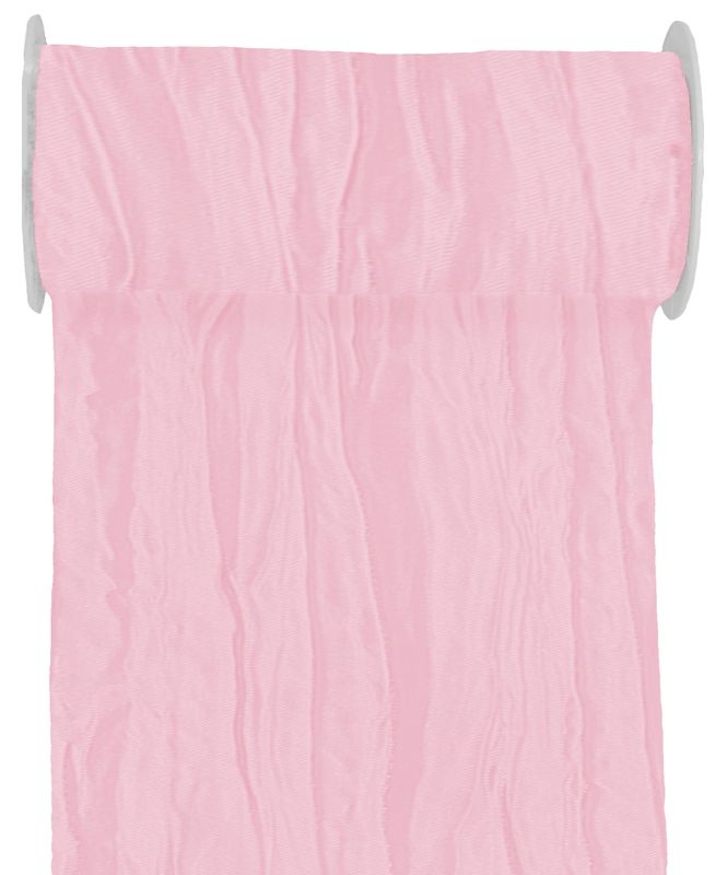 10m Fripe Taft 200mm Tischläufer Rosa Mauve Pflaume Altrosa Tischdeko Tischdeko Hochzeit Taufe Kommunion Konfirmation
