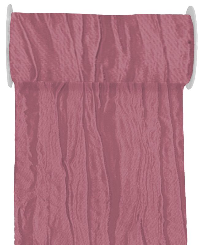 10m Fripe Taft 200mm Tischläufer Rosa Mauve Pflaume Altrosa Tischdeko Tischdeko Hochzeit Taufe Kommunion Konfirmation