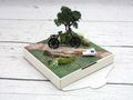Geschenk Box mit Miniatur-Fahrrad & Naturdeko - für Fahrradfahrer, Sportler, Outdoor-Freunde, Urlaub, Geburtstage, Abschiede oder Rente 6