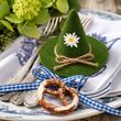 Deko Filzhüte in Grün als Tischdeko für Restaurants, Bierzelte und Partys 3