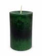 4 Stumpenkerzen Kerzen Dunkelgrün Grün Adventskranz Weihnachten Tischdeko Deko  2