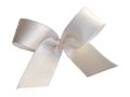 10 Schleifen Ripsband Creme 1