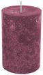 4 Stumpenkerzen Kerzen Erika Beere Pink Violett Adventskranz Weihnachten Tischdeko Deko 2