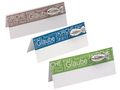Tischkarten Namenskarten Schrift Fisch Taupe Grün Petrol Kommunion Konfirmation Tischdeko 5 Stück 1
