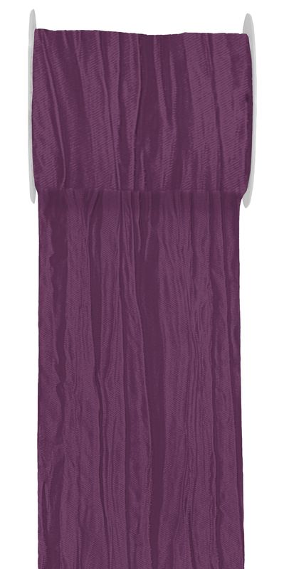 15m Fripe Taft 100mm Tischläufer Rosa Mauve Pflaume Altrosa Tischdeko Hochzeit Taufe Kommunion Konfirmation