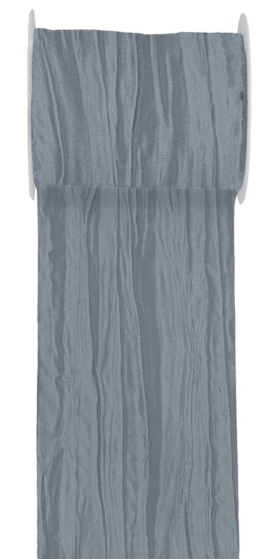 15m Fripe Taft 100mm Tischläufer Creme Grau Taupe Beige Tischdeko Hochzeit Kommunion Konfirmation