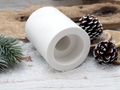 Handgegossener Kerzenhalter Mitbringsel Geschenk für eine Stabkerze oder einen Teelicht 3