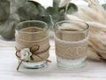  Teelichtgläser im Vintage-Stil  zur Hochzeit, Geburtstage oder andere festliche Anlässe  4