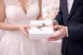 Geldgeschenk Box - Verpackung mit rosa Spitze – Geschenkidee für Hochzeit Geburtstag Kommunion  3