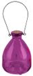 Glas Wespenfalle Insektenfalle Terrasse Pink 2