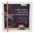 Geldgeschenk Verpackung Schulanfang Einschulung Schule MIT NAMEN Geldverpackung 1