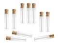 10 Glasröhrchen 10cm mit Korken Reagenzglas Gastgeschenk Hochzeit Taufe Kommunion Konfirmation Glas 2