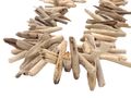 Windspiel Girlande Wandschmuck Treibholz Holz Garten Bad Tischdeko Deko Maritim 5