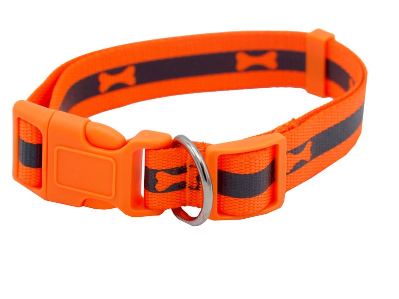 Hundehalsband Halsband Hund Orange Gelb Hunde Geschirr Neon