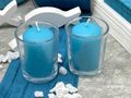 Tischdeko Kommunion Konfirmation Petrol Blau Grau Weiß Fisch SET 20 Personen ISAAK 3