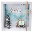 Geldgeschenk Verpackung Weihnachten Schlitten LED Lichterkette XMAS Gutschein 1