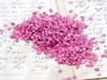 500g Streudeko Granulat Steine Rosa Pink Tischdeko Kommunion Konfirmation Taufe Hochzeit 2