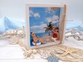 Geldgeschenk Verpackung Strandurlaub Urlaub Meer Reise Karibik - handgefertigt von ZauberDeko 3